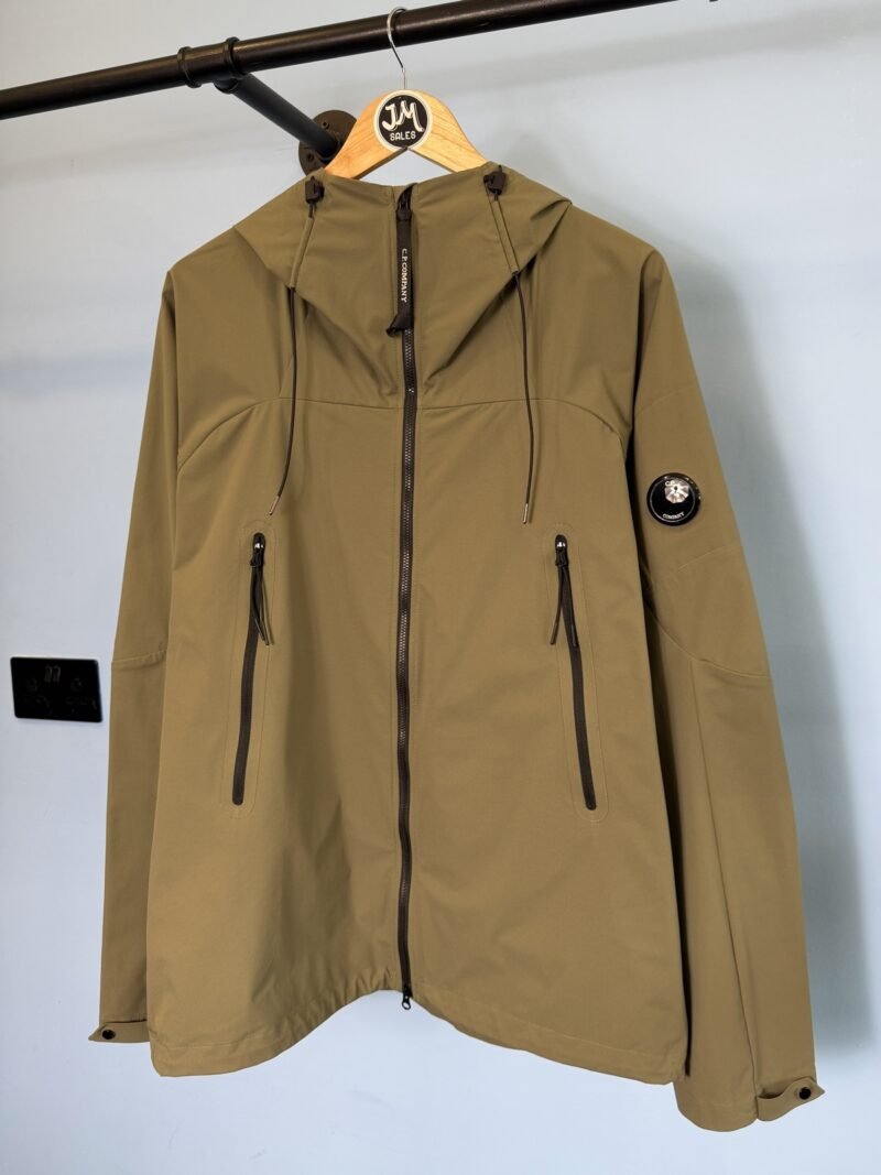 XL C.P. Company Olive Green Pro-Tek Lightweight Windbreaker Jacket