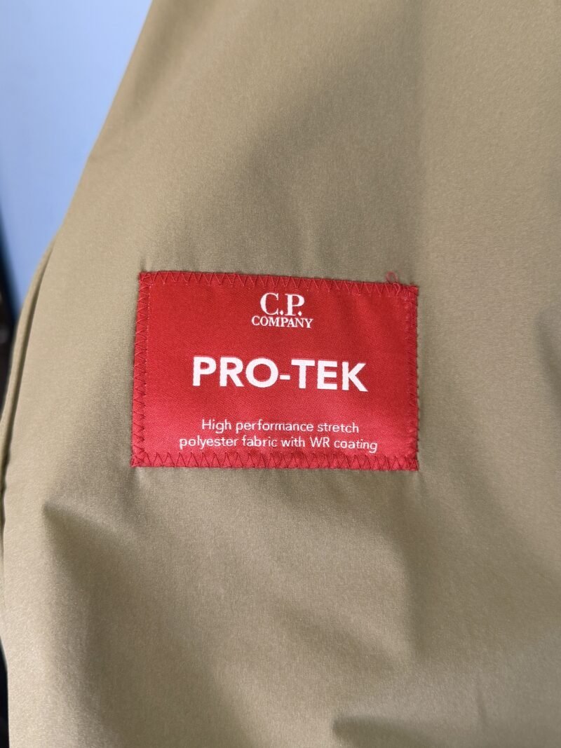 XL C.P. Company Olive Green Pro-Tek Lightweight Windbreaker Jacket - Image 5