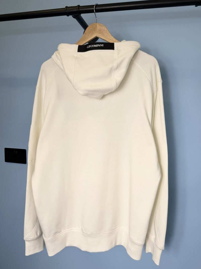 BNWT XXL C.P. Company White Hoodie Jumper - Image 4