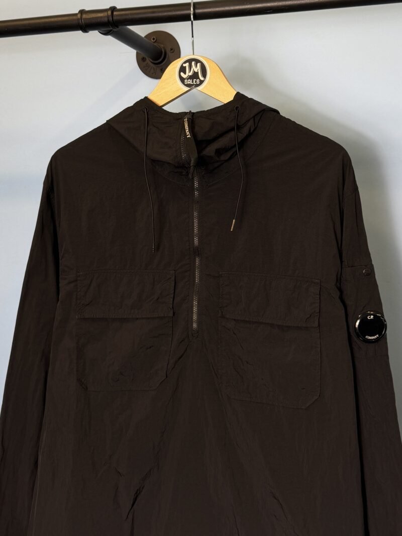 Medium C.P. Company Black Chrome Lightweight Smock Jacket - Image 3