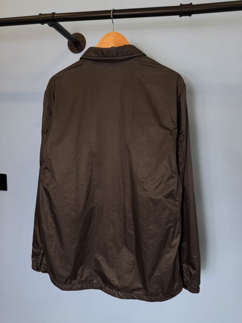 XL Stone Island Black Lamy Flock Overshirt Jacket - Image 4