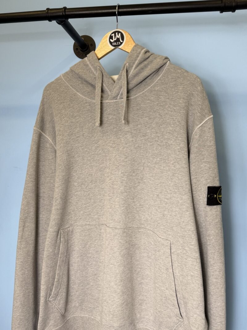 Alternative view of 3XL Stone Island Grey Hoodie Jumper