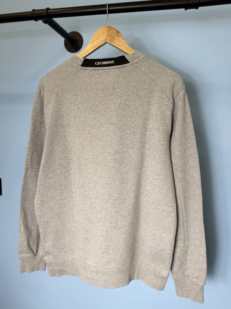 Alternative view of Medium C.P. Company Grey Crewneck Sweatshirt Jumper