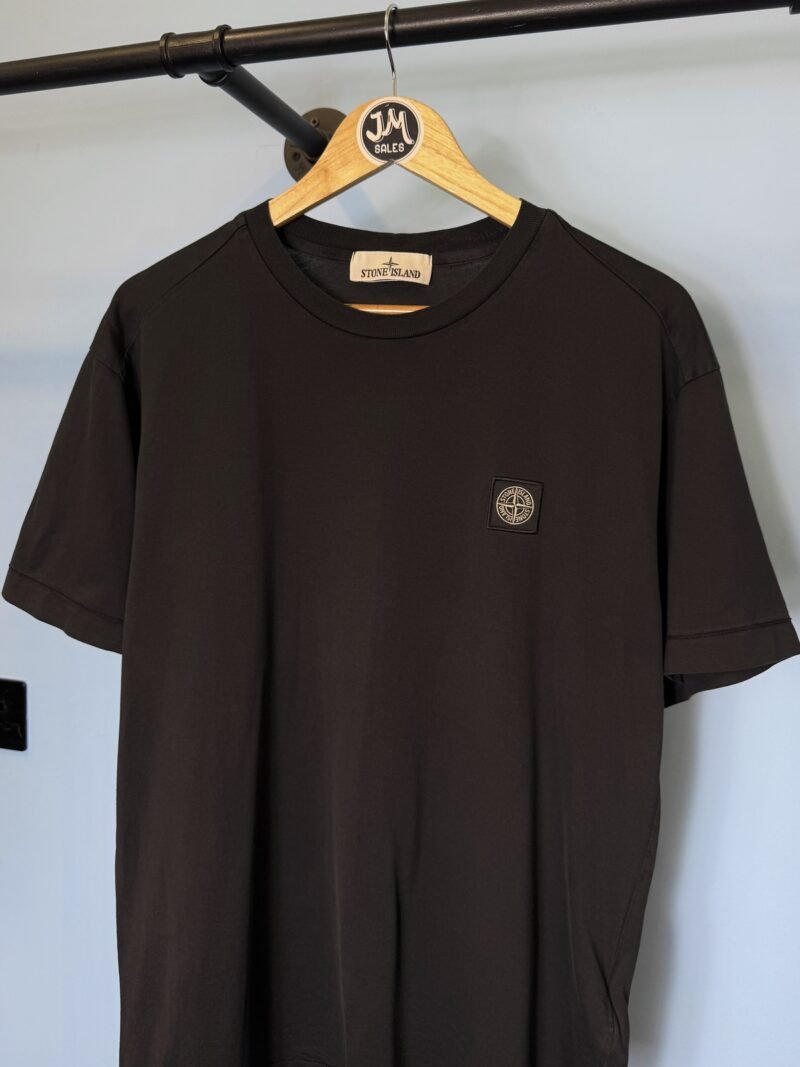 Alternative view of Large Stone Island Black T-Shirt