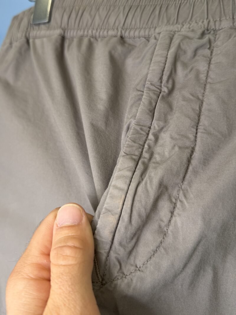 32W Stone Island Stone Grey Comfort Fit Cargo Shorts - Image 5