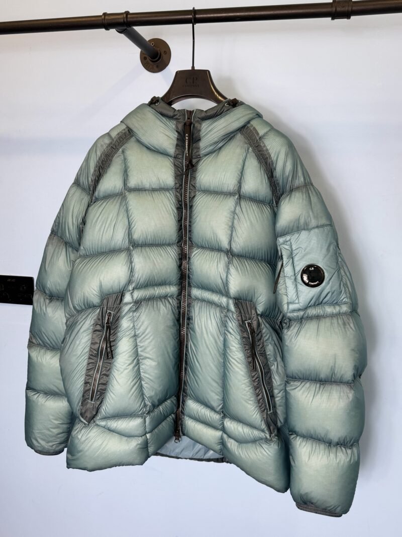 XXL C.P. Company Aegean Light Blue D.D. Shell Down Puffer Jacket