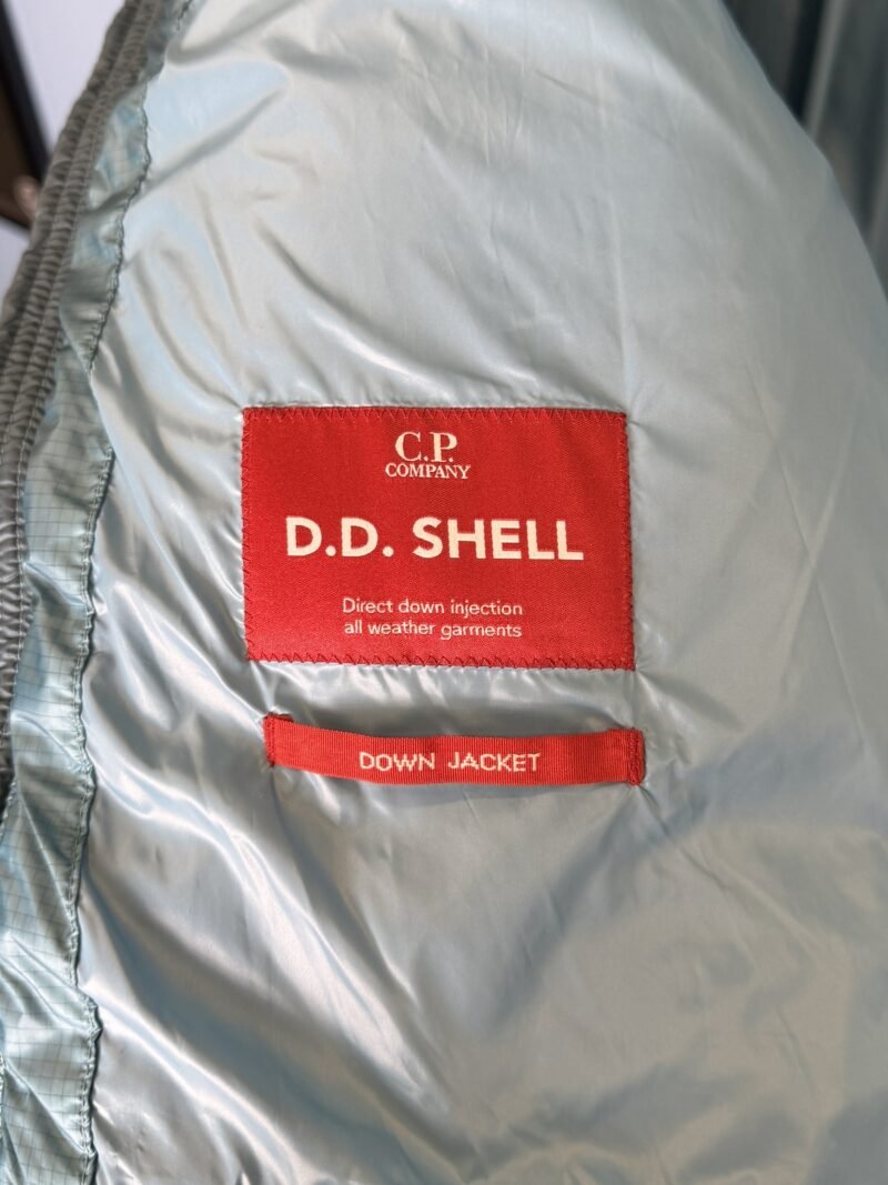 XXL C.P. Company Aegean Light Blue D.D. Shell Down Puffer Jacket - Image 5