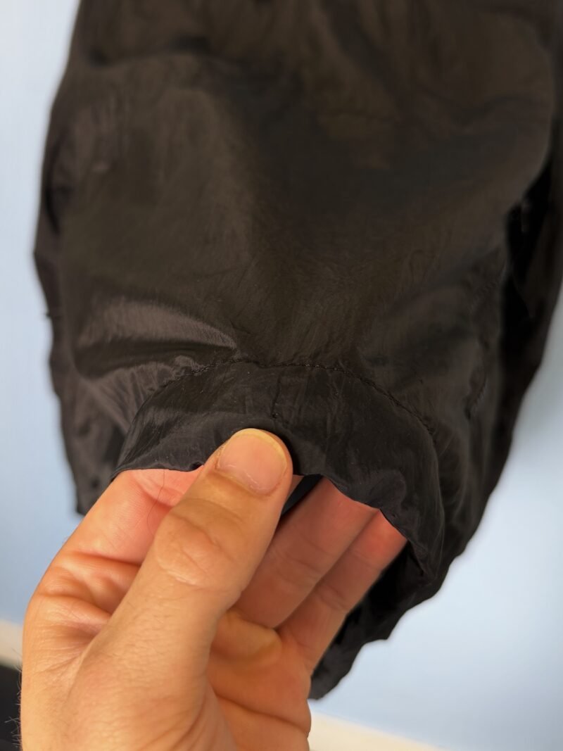 Medium Stone Island Black Nylon Metal Smock Lightweight Jacket - Image 6