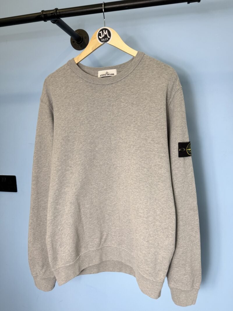 XL Stone Island Grey Crewneck Sweatshirt Jumper