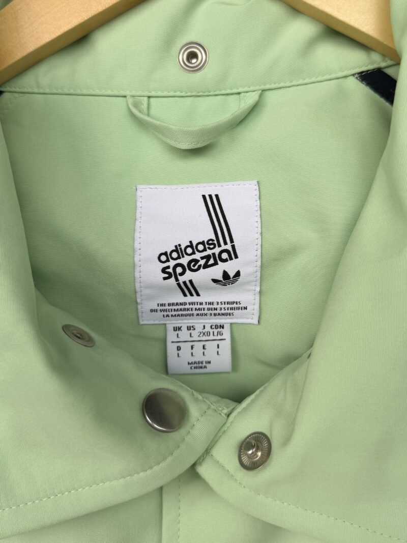 Large Adidas Spezial Livesey Mint Green Lightweight Jacket Gerry Cinnamon - Image 5