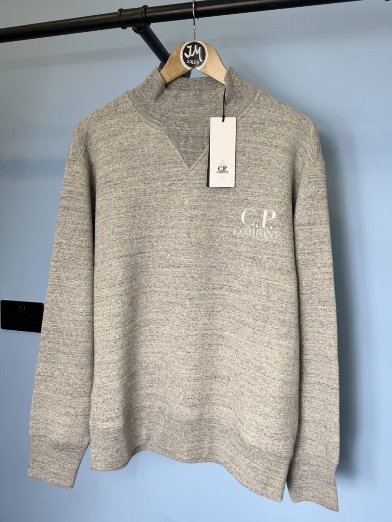 BNWT Medium C.P. Company Japanese Fleece Knit High Neck Sweatshirt Jumper
