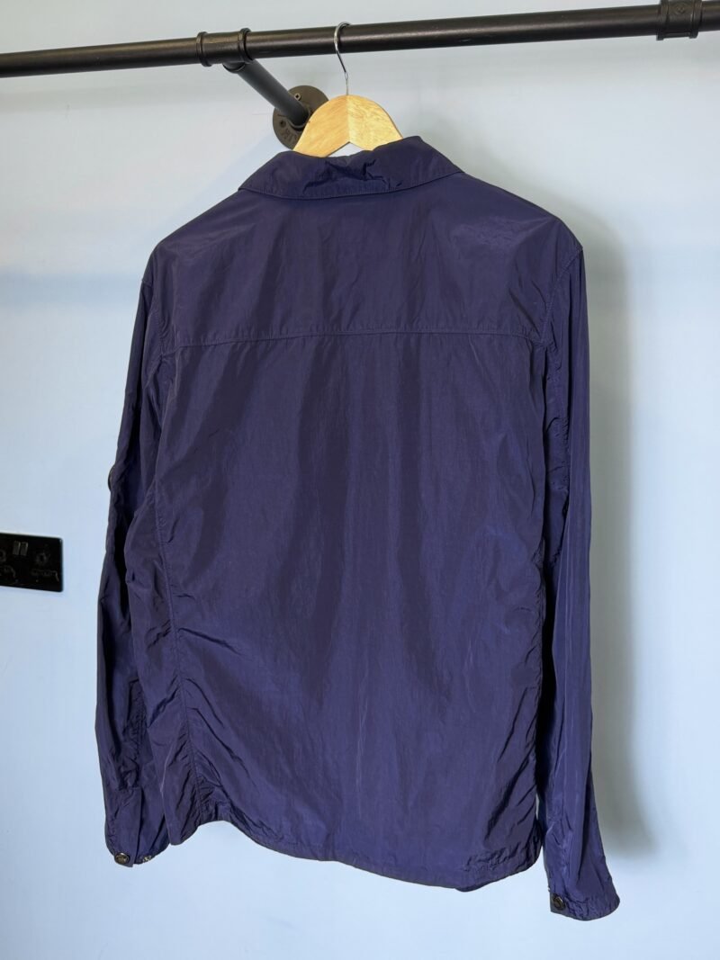 Large C.P. Company Blue Chrome Overshirt Jacket - Image 3