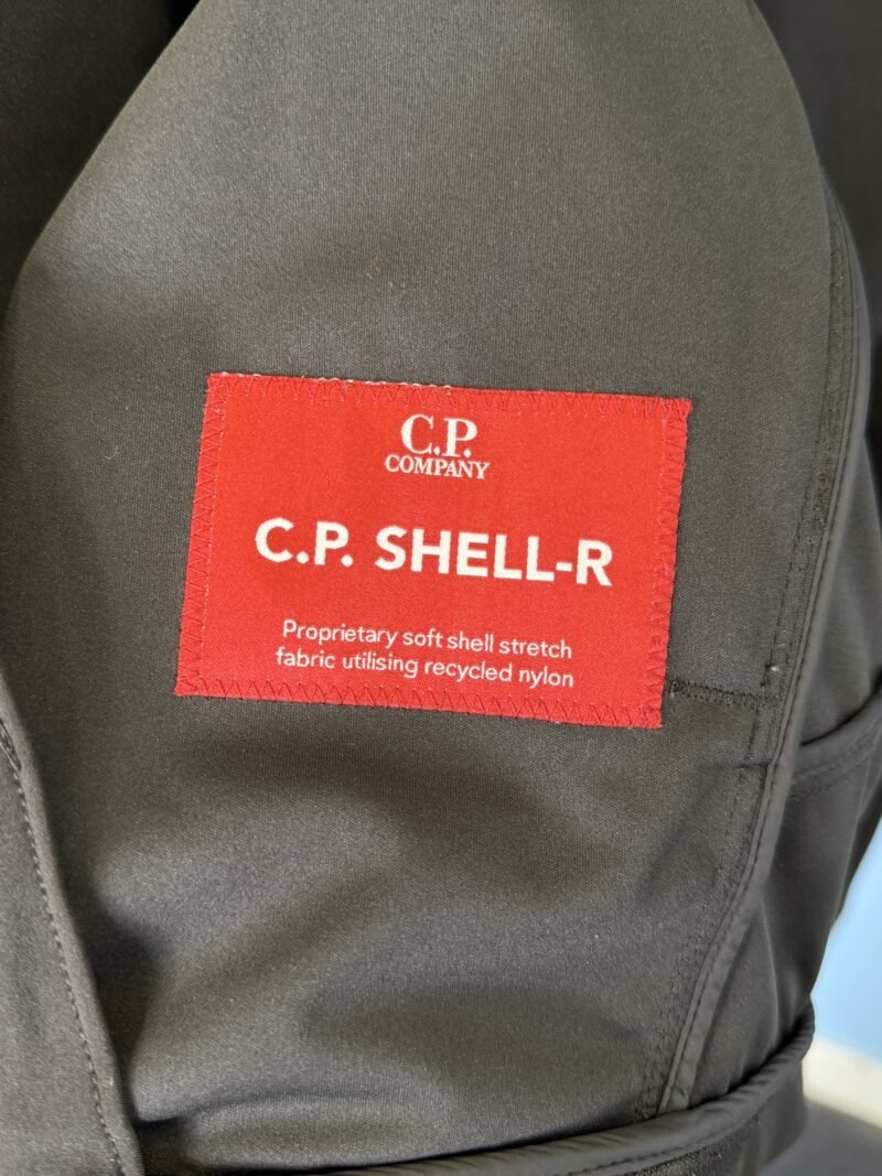 Small C.P. Company Black Soft Shell R Lightweight Jacket - Image 5