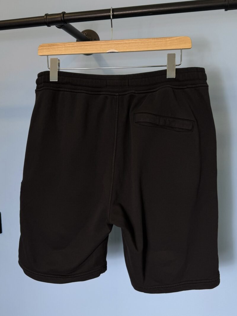 XL Stone Island Black Cargo Jogger Shorts - Image 3