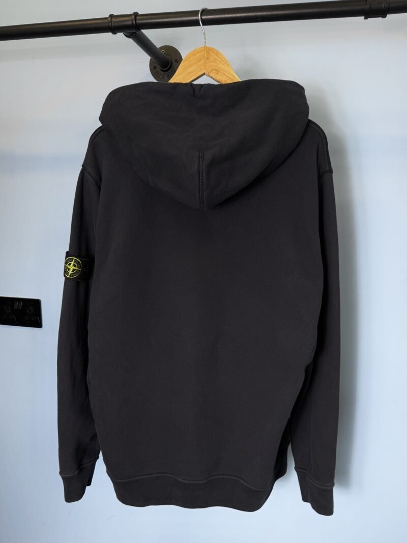 XXL Stone Island Navy Blue Hoodie Jumper - Image 3
