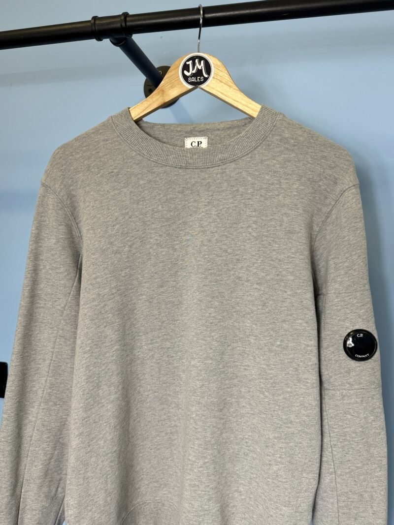 Alternative view of Medium C.P. Company Grey Crewneck Sweatshirt Jumper