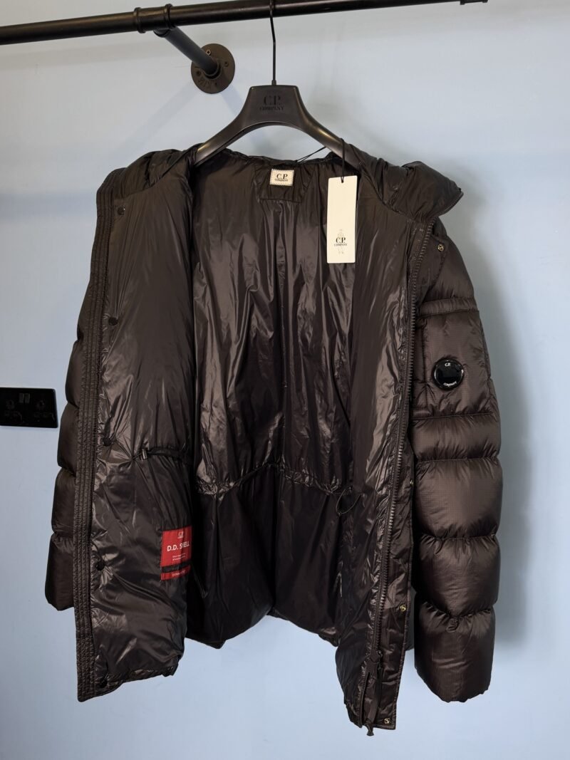 BNWT Large C.P. Company Black D.D. Shell Down Coat Jacket - Image 3