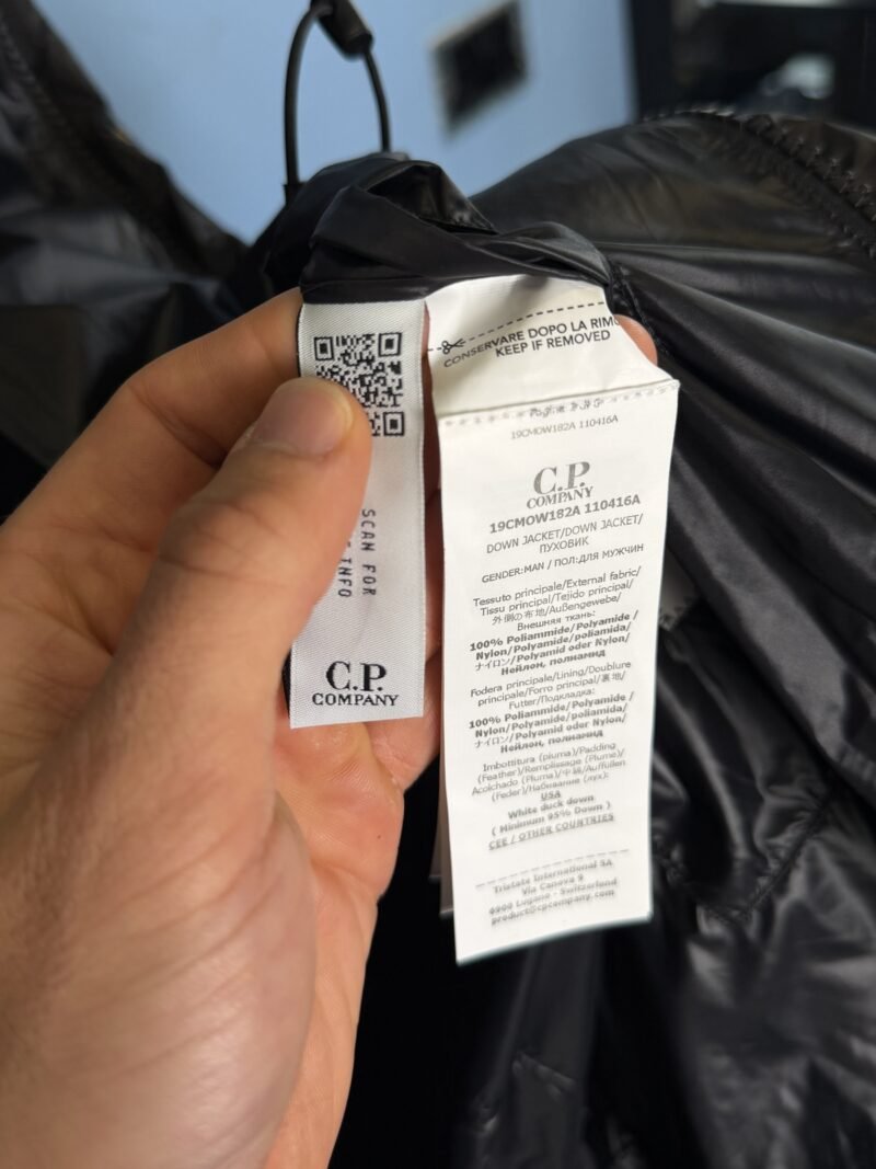 BNWT Large C.P. Company Black D.D. Shell Down Coat Jacket - Image 6