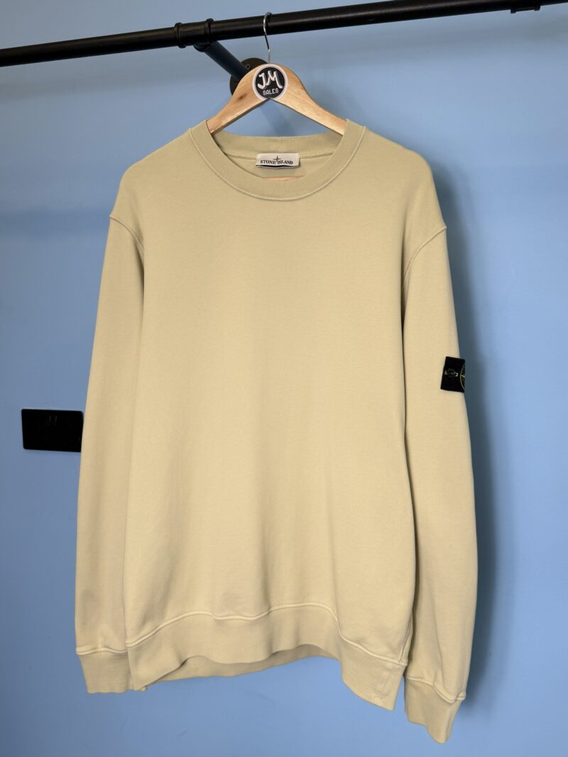 3XL Stone Island Beige Crewneck Sweatshirt Jumper