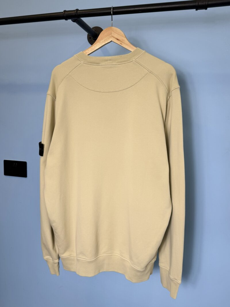 3XL Stone Island Beige Crewneck Sweatshirt Jumper - Image 4