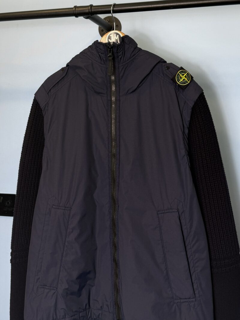 XXL Stone Island Navy Blue Naslan Light Watro TC Primaloft Jacket / Gilet - Image 3