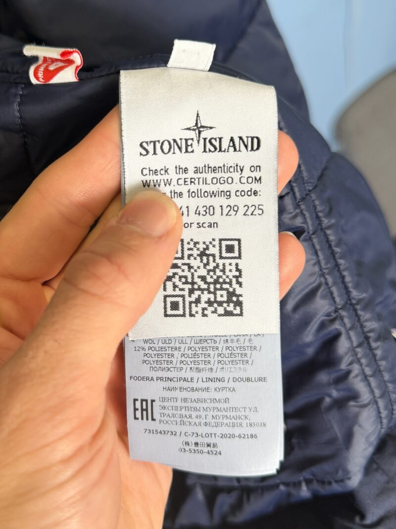 XXL Stone Island Navy Blue Naslan Light Watro TC Primaloft Jacket / Gilet - Image 9