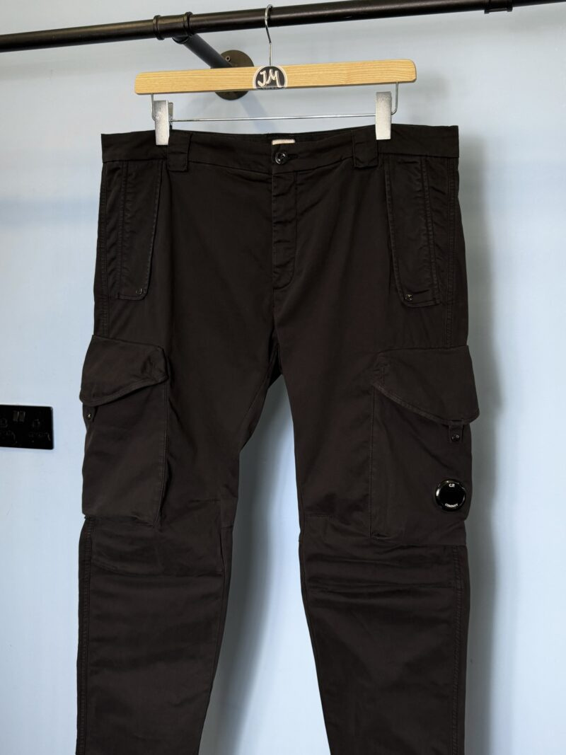 Alternative view of XXL C.P. Company Black Ergonomic Fit Cargo Trousers 38W 40W