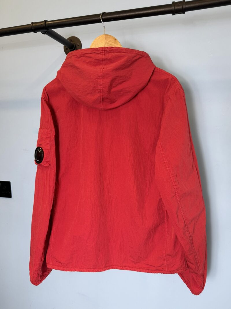 Large C.P. Company Red 50 Fili Big Lens Lightweight Windbreaker Jacket - Image 5