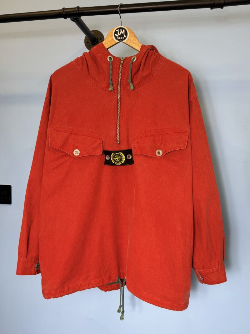 XL Stone Island Red Green 30th Anniversary 2012 Tela Stella Smock Jacket