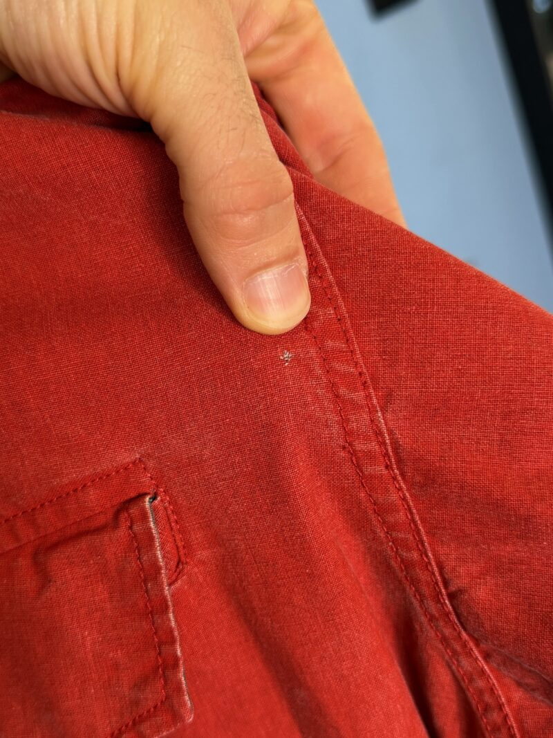 XL Stone Island Red Green 30th Anniversary 2012 Tela Stella Smock Jacket - Image 9