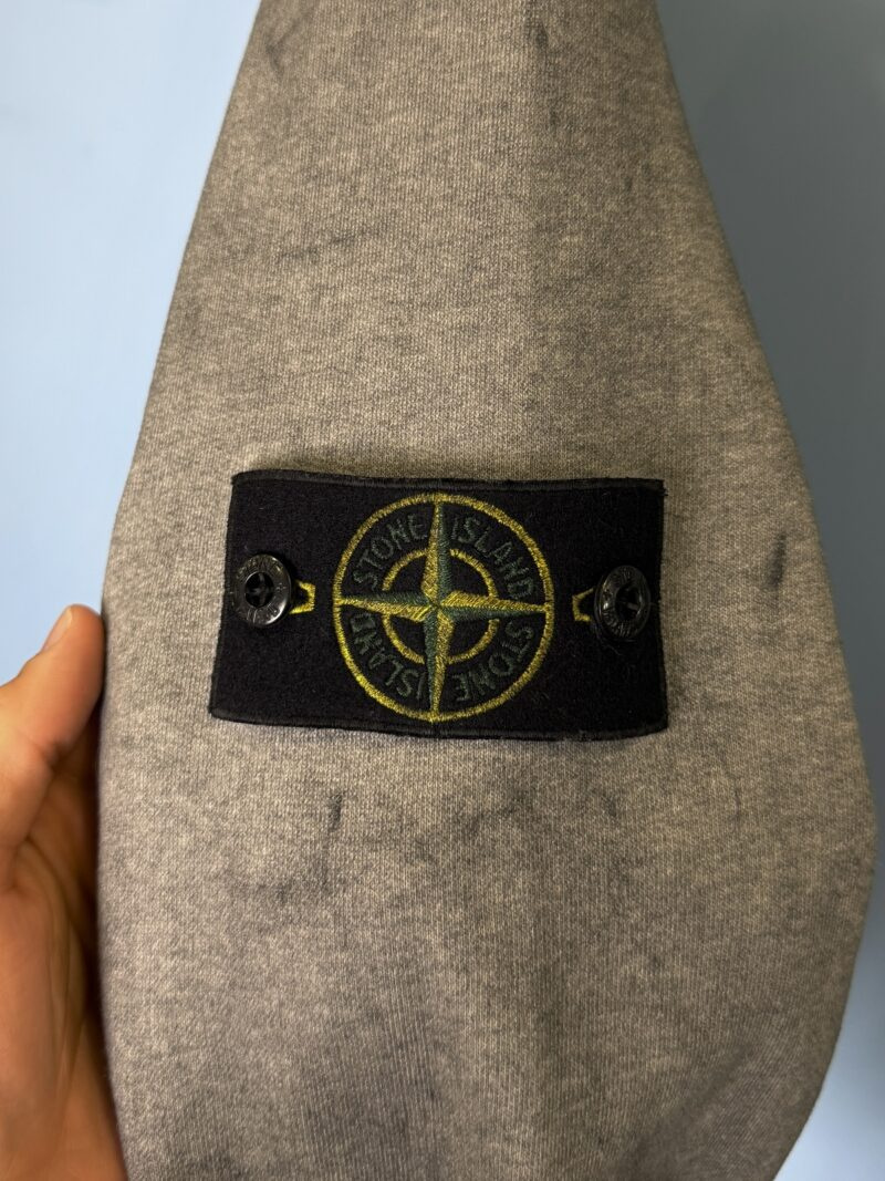 XL Stone Island Grey Dust Crewneck Sweatshirt Jumper - Image 3