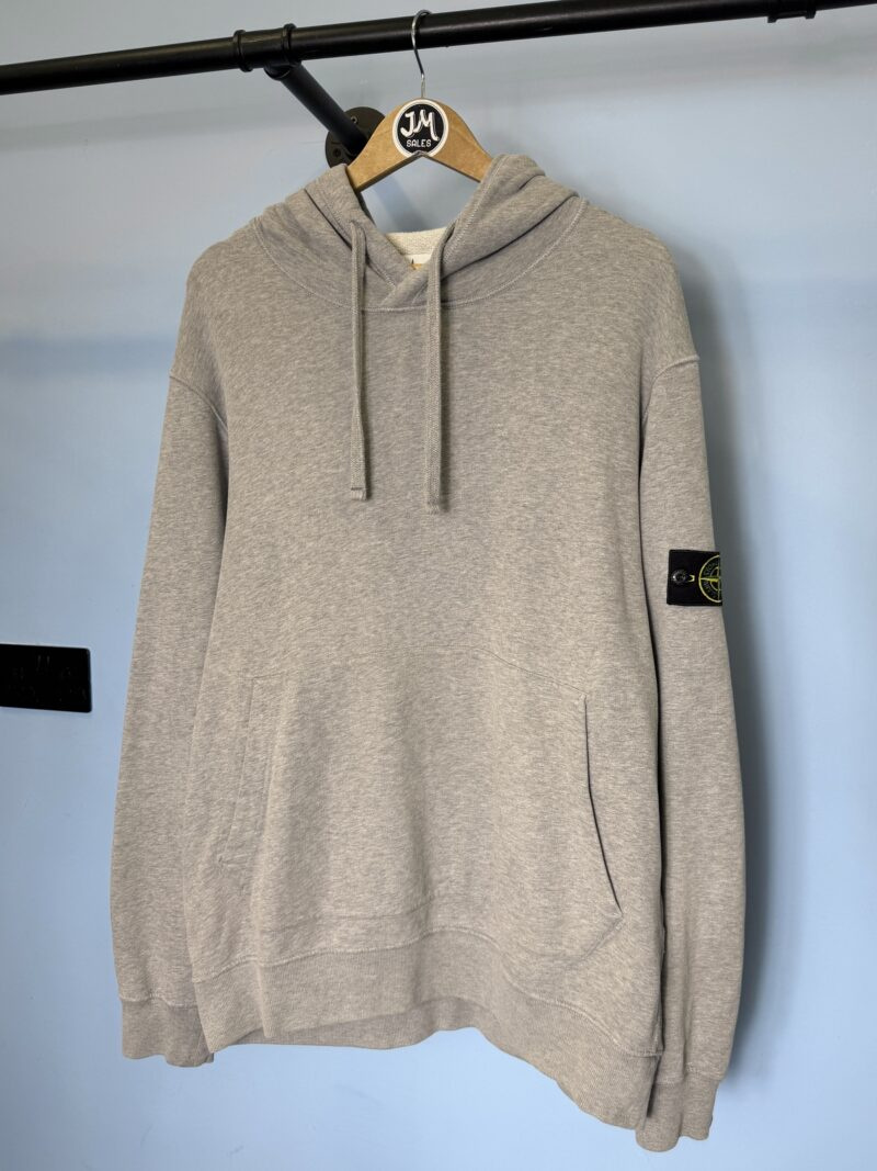 XL Stone Island Grey Hoodie Jumper