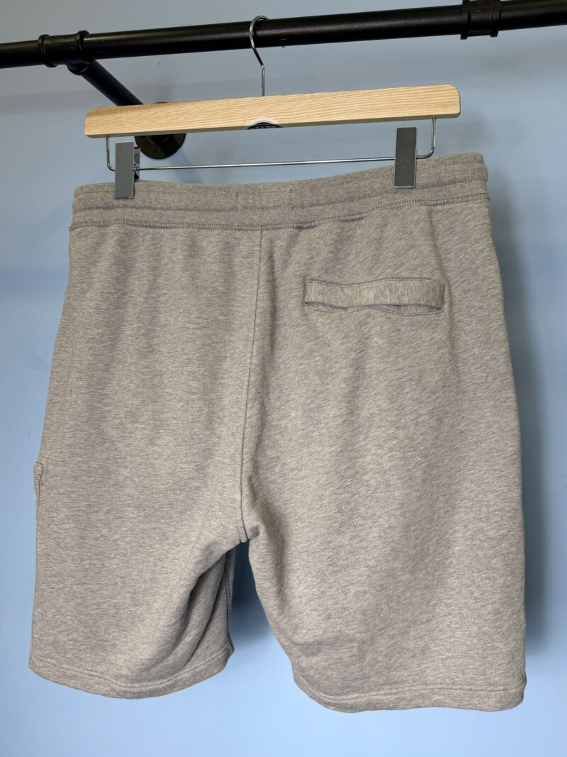 Large Stone Island Grey Cargo Jogger Shorts 34W - Image 3