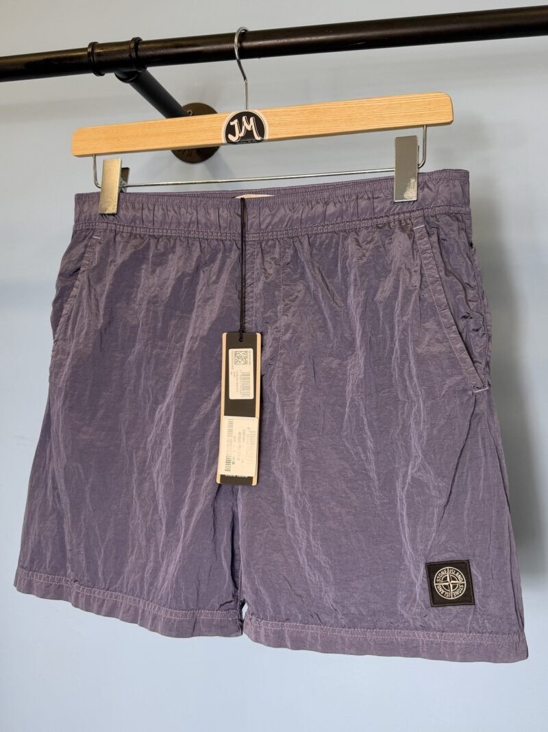 BNWT Medium Stone Island Lilac Purple Swim Shorts 32W