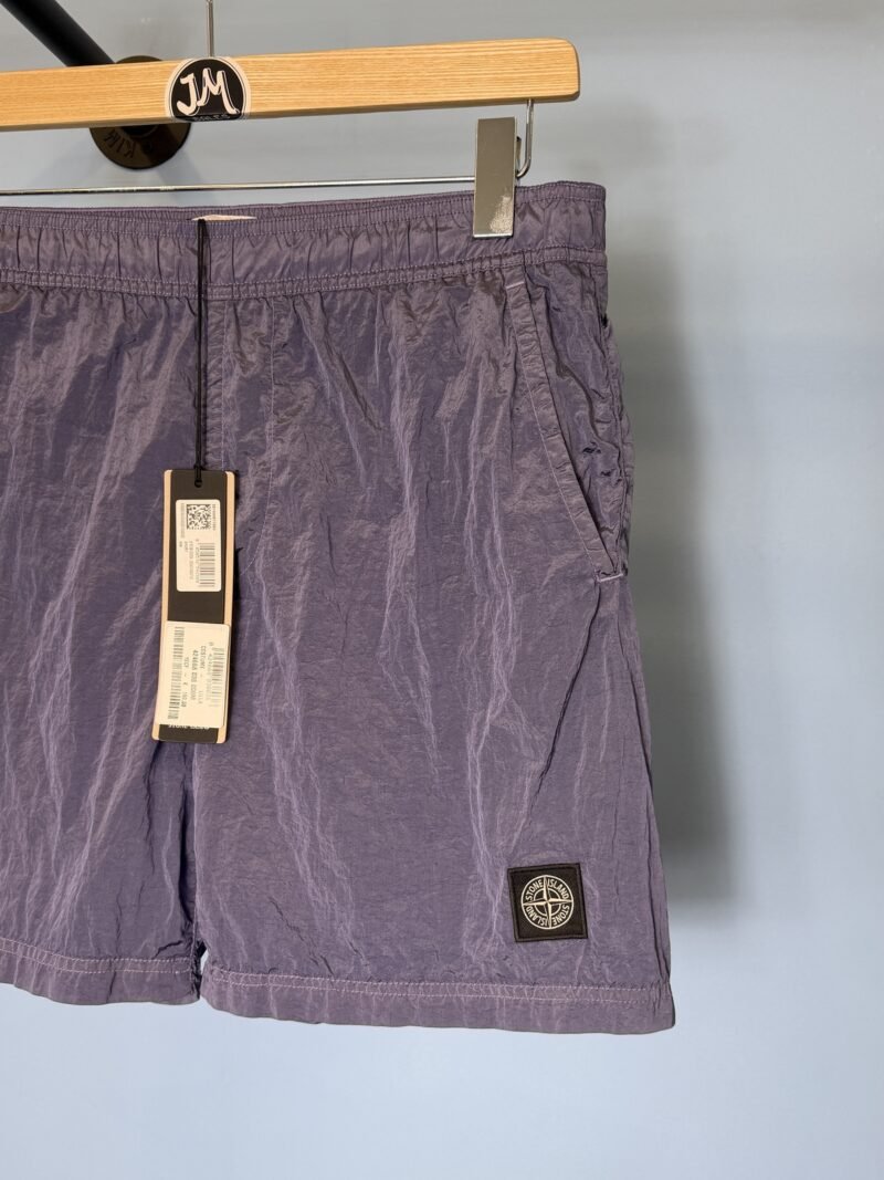 BNWT Medium Stone Island Lilac Purple Swim Shorts 32W - Image 3