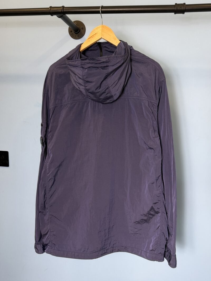 XXL C.P. Company Blue Chrome Lightweight Smock Jacket - Image 3