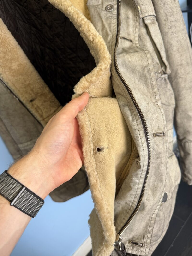 XXL C.P. Company Grey 2003 Sandblast Mille Miglia Goggle Jacket - Image 7