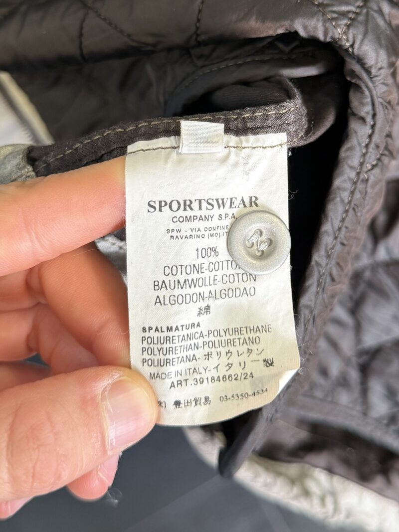 XXL C.P. Company Grey 2003 Sandblast Mille Miglia Goggle Jacket - Image 9
