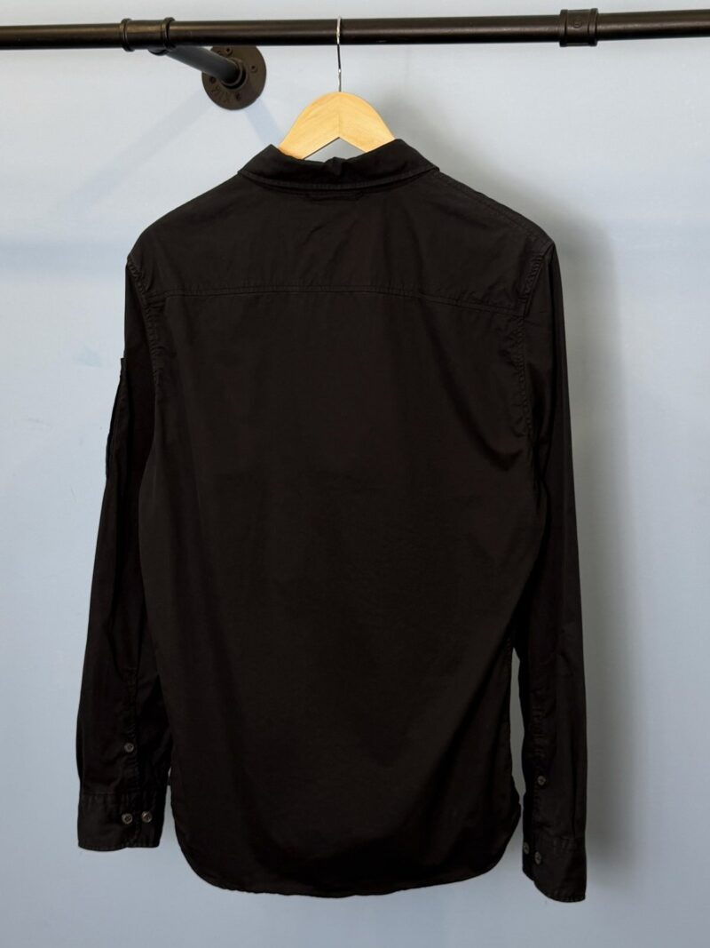 Medium C.P. Company Black Lens Overshirt Jacket - Image 3