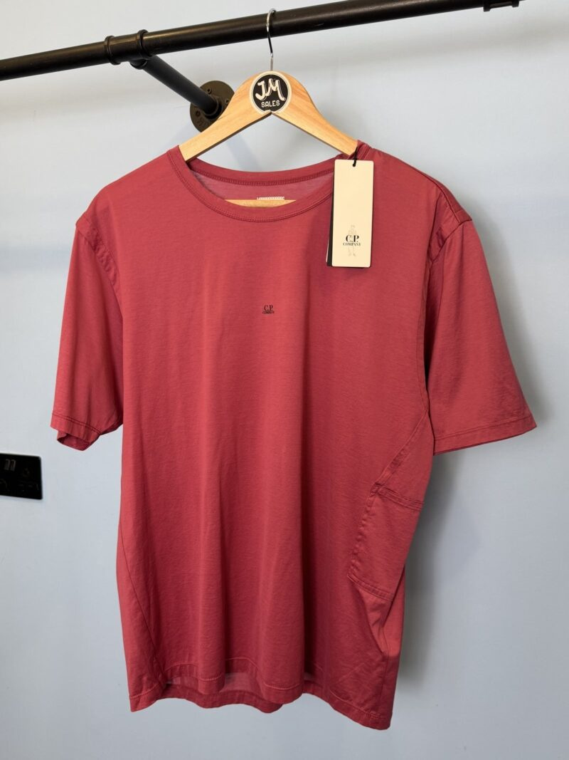 BNWT Medium C.P. Company Pink Side Pocket T-Shirt