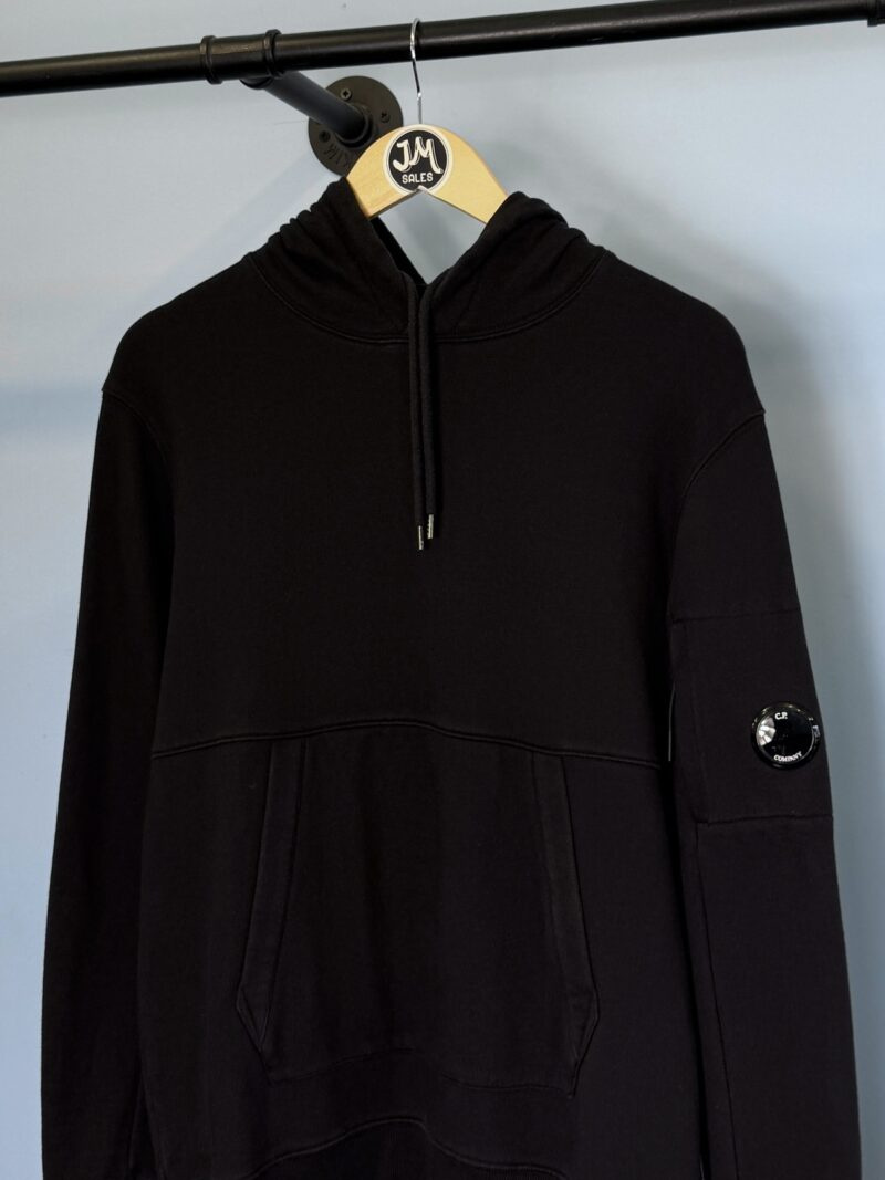Alternative view of Medium C.P. Company Black Hoodie Jumper