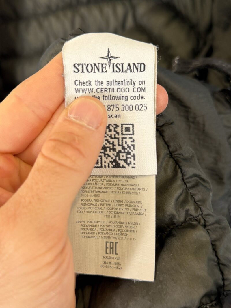 XXL Stone Island Green Garment Dyed Down 26 GR X SQM N Puffer Jacket - Image 5