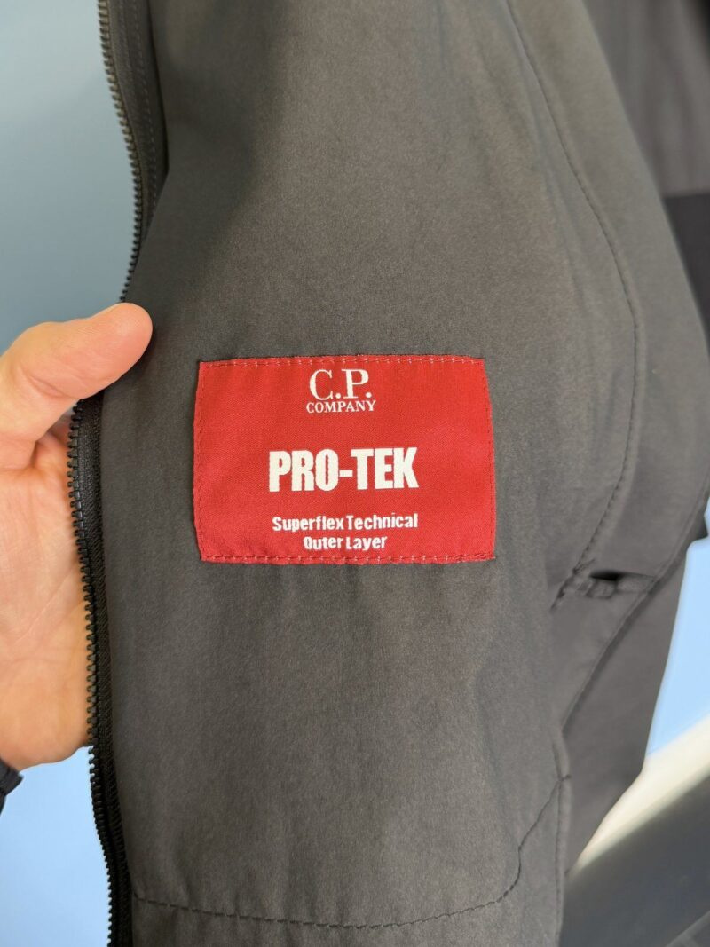 Large C.P. Company Black Pro-Tek Lens Hooded Jacket - Image 5