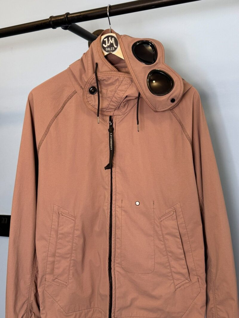 Alternative view of Medium C.P. Company Dusty Pink GD Shell Goggle Jacket