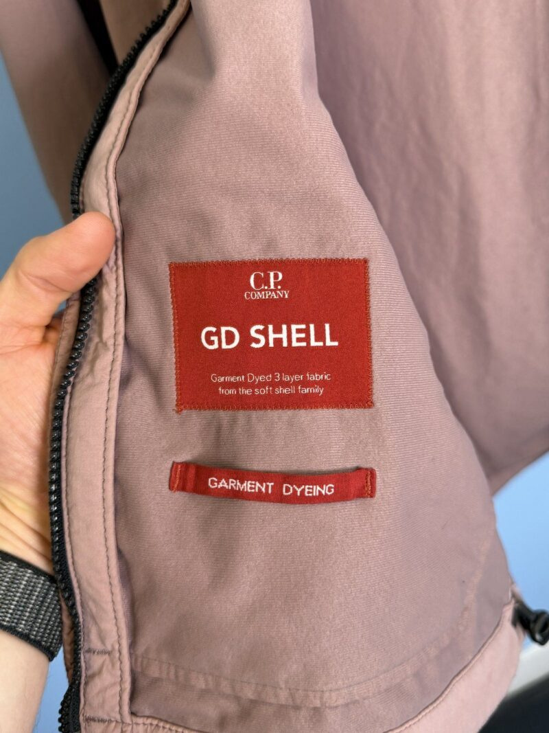 Medium C.P. Company Dusty Pink GD Shell Goggle Jacket - Image 5