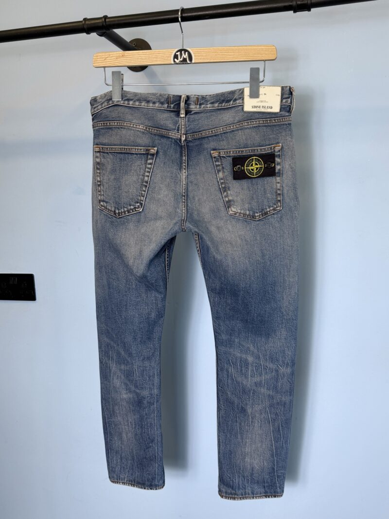 34W 28.5L Stone Island Light Blue Slim Fit Jeans