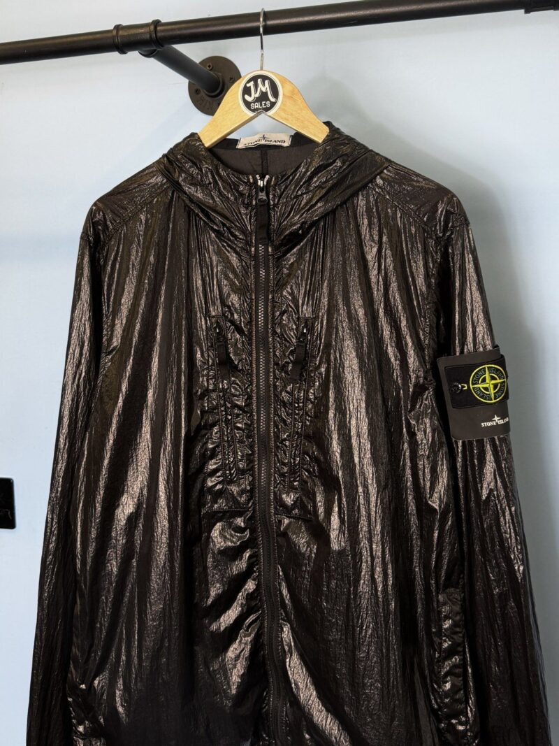 Alternative view of XL Stone Island Black Lucido-TC Hooded Jacket