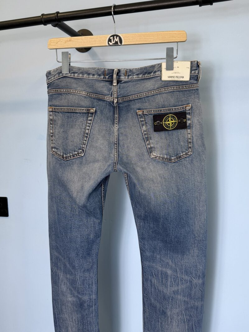 Alternative view of 34W 28.5L Stone Island Light Blue Slim Fit Jeans