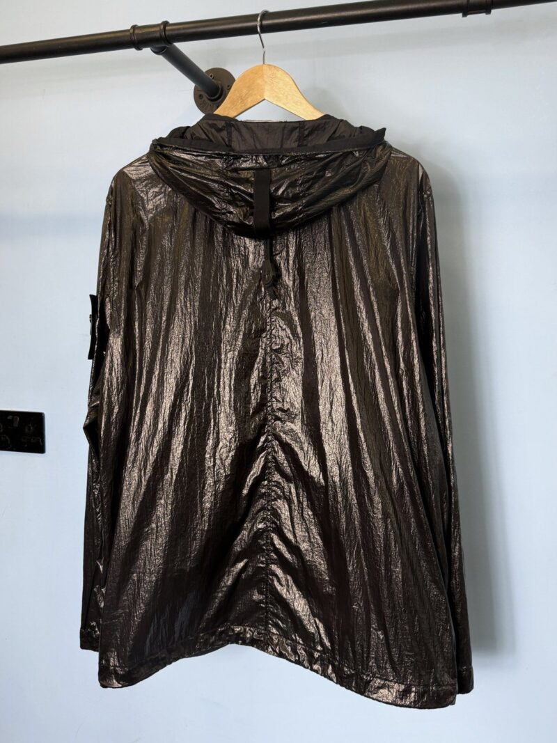 XL Stone Island Black Lucido-TC Hooded Jacket - Image 3
