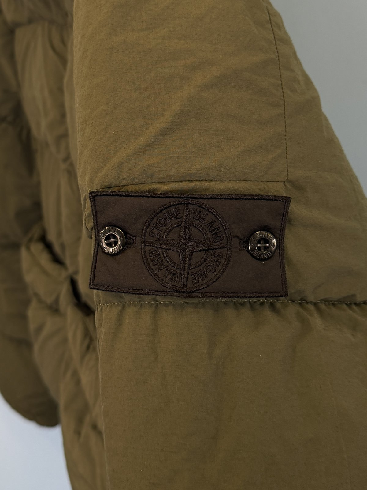 Medium Stone Island Shadow Project Green Scarabeo Naslan Light Down Jacket - Image 6